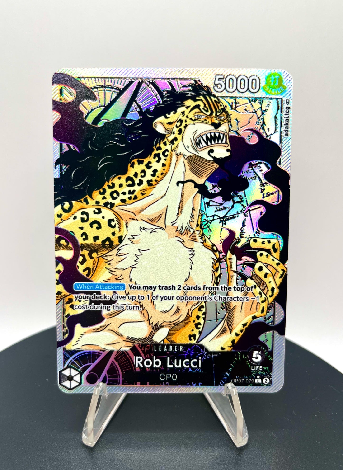 OP07 Rob Lucci (Awakened Form)